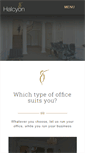Mobile Screenshot of halcyonoffices.com